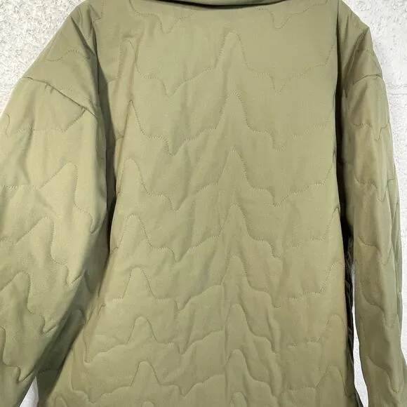 Bass Outdoor Women's Quilted Long-Sleeve Jacket green medium