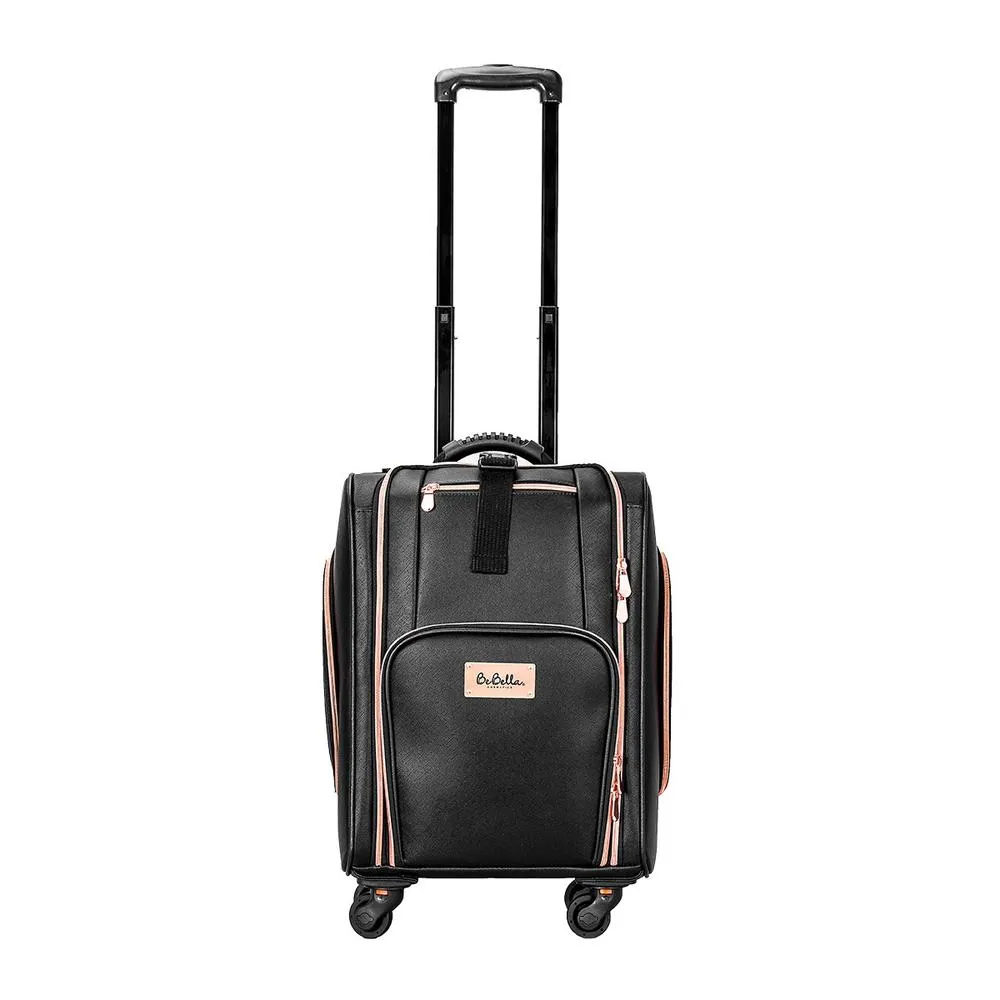 BE BELLA NYLON MAKEUP TROLLEY TRAVEL CASE