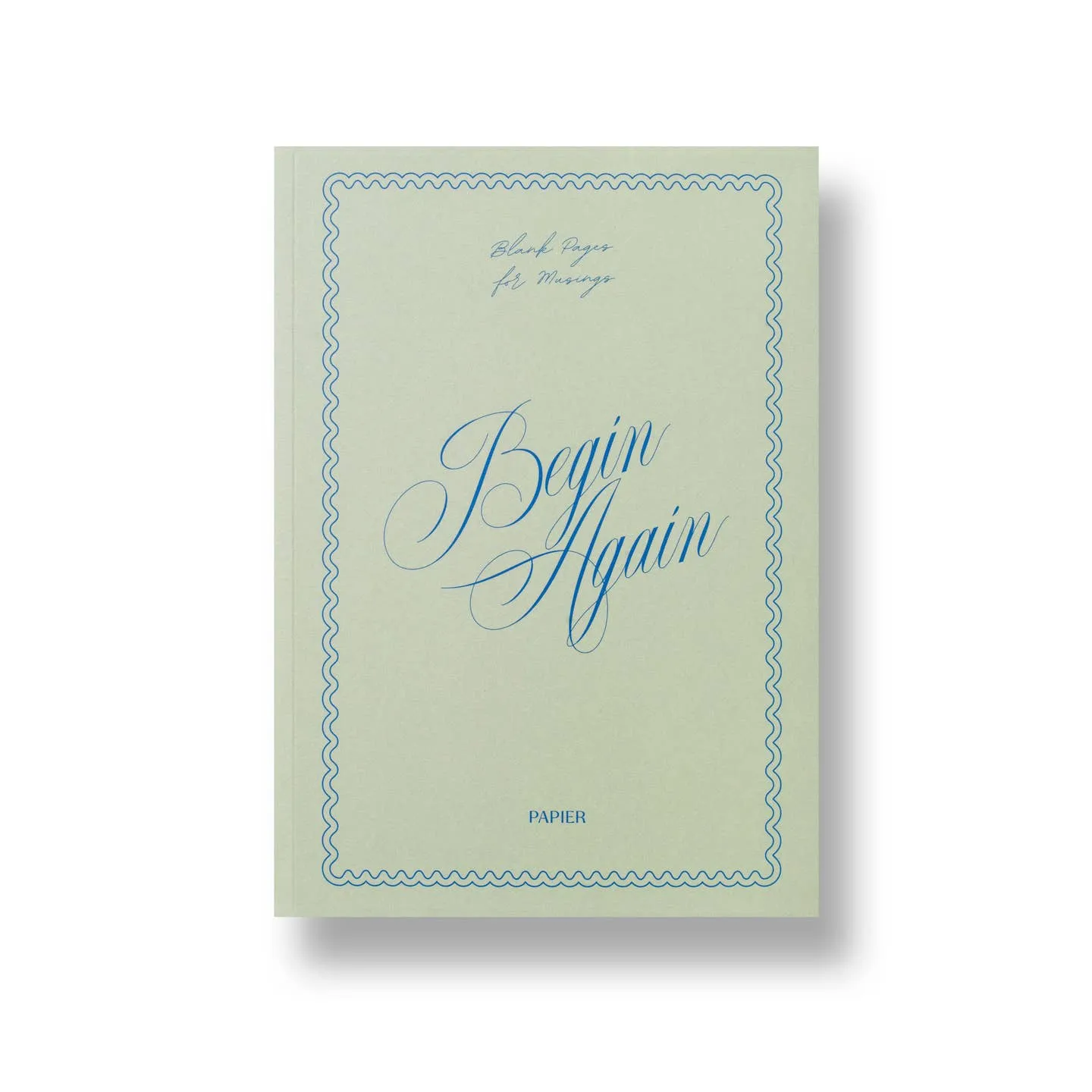 Begin Again Softcover A5 Lined Notebook