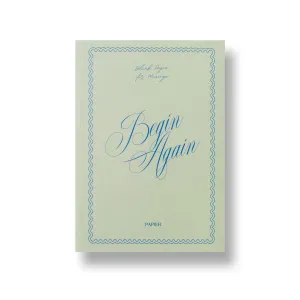 Begin Again Softcover A5 Lined Notebook