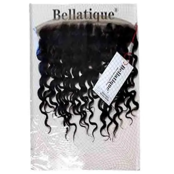 Bellatique 100% Virgin Brazilian Remy 13x4 Lace Frontal Closure - DEEP WAVE