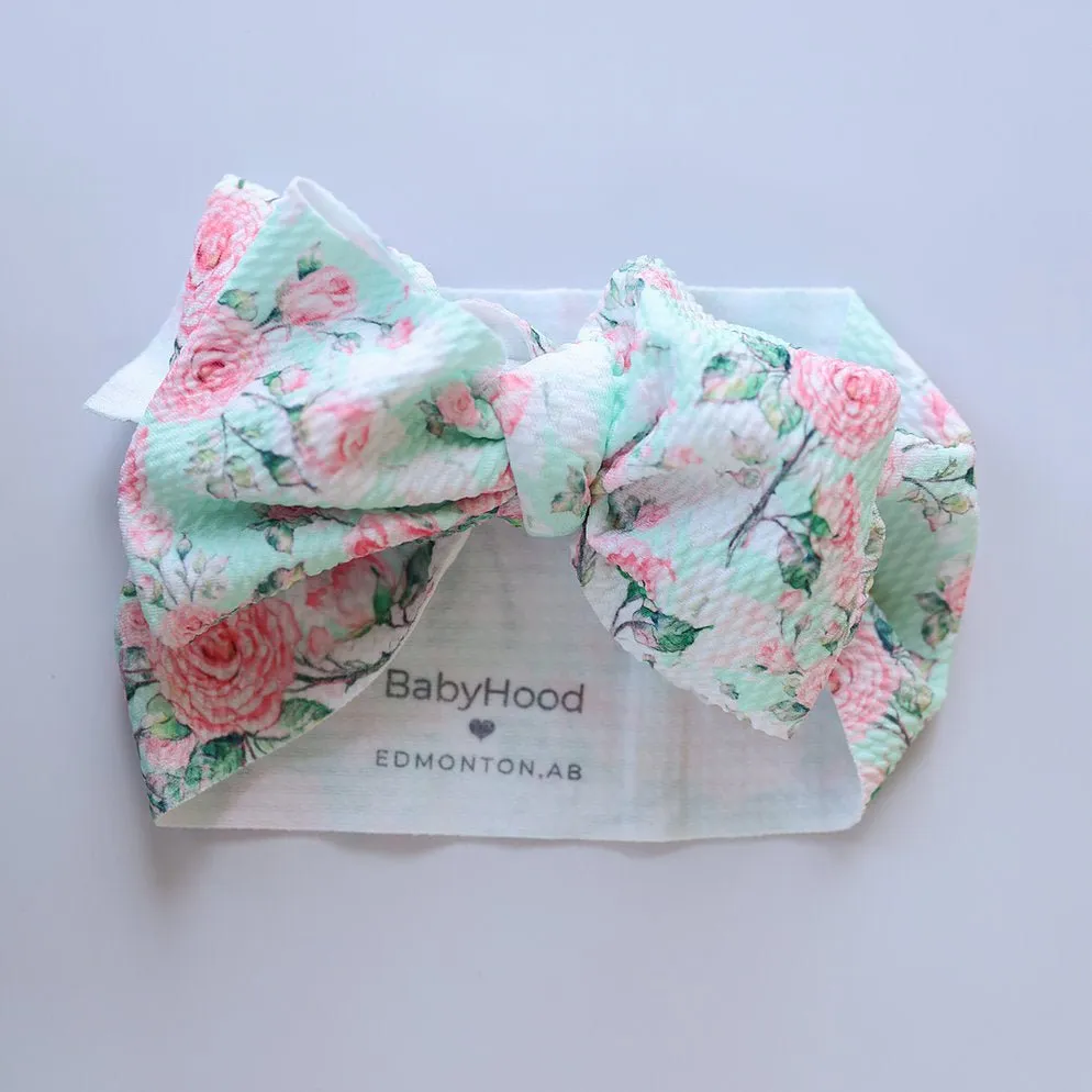 Big Bow Headband - Patterned