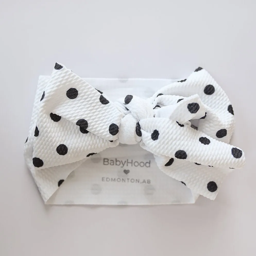 Big Bow Headband - Patterned