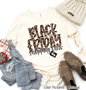 Black Friday Shopping Crew Holiday Tee