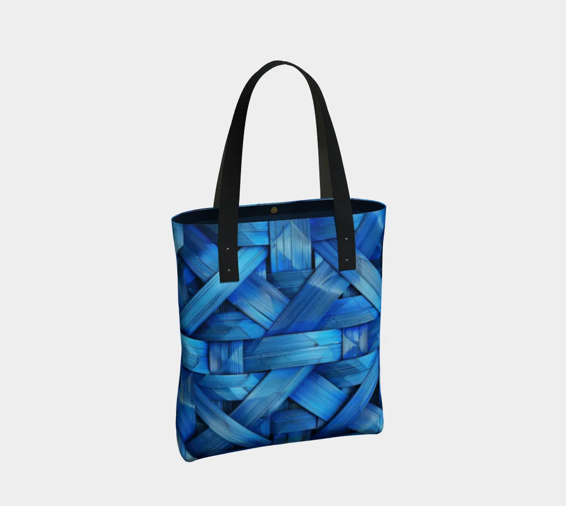 Blue Weave 4 Tote