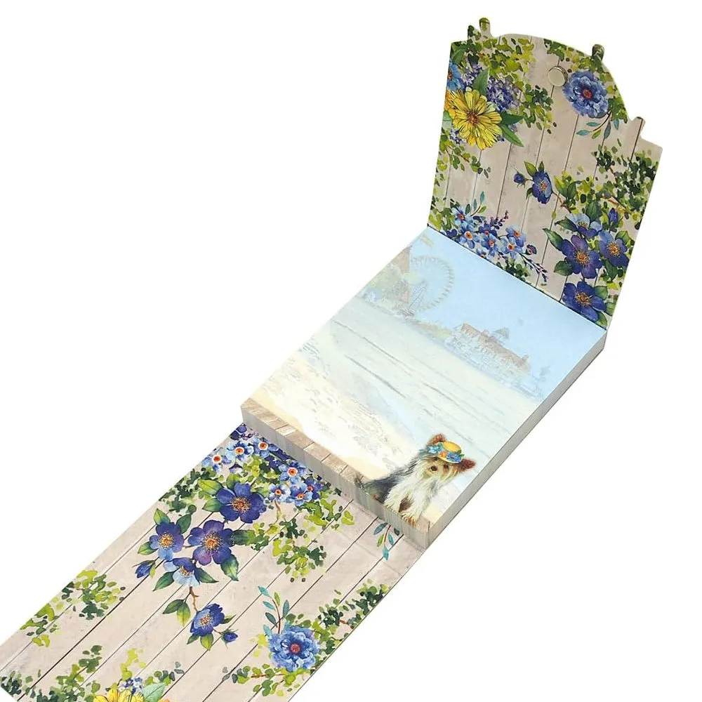 Boardwalk Yorkie Pocket Notepad