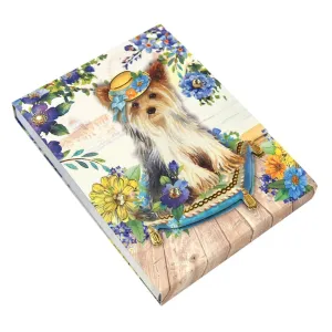 Boardwalk Yorkie Pocket Notepad