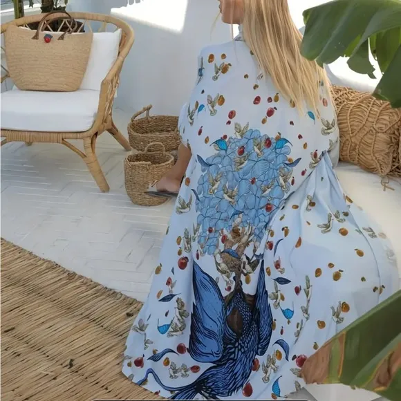 Boho cover up kimono wrap