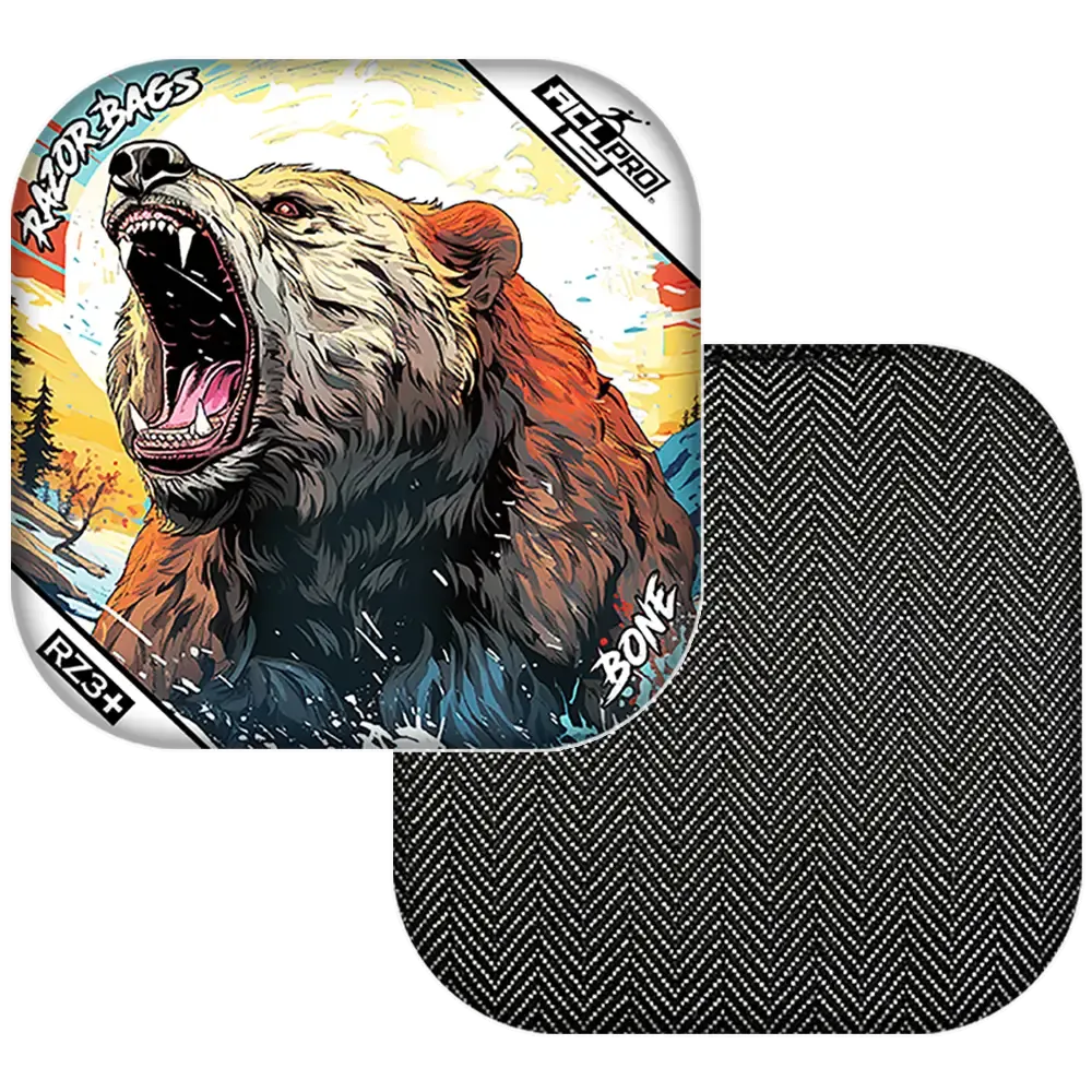 Bone | Alaskan Grizzly 2 | ACL PRO Razor Cornhole Bags