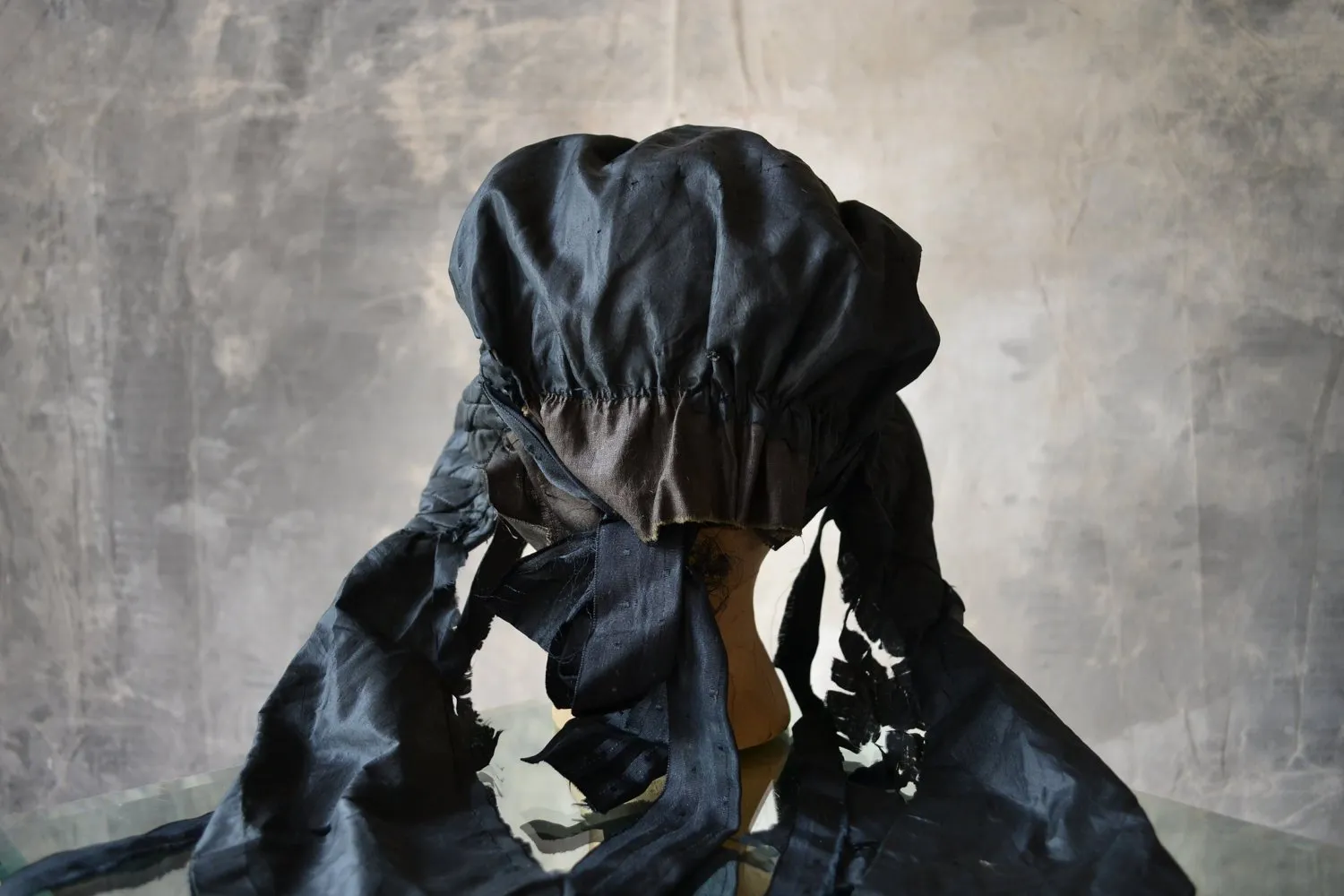 Bonnet linsey woolsey 1800s