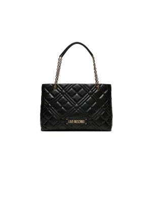 Borsa Quilted Pu - Nero