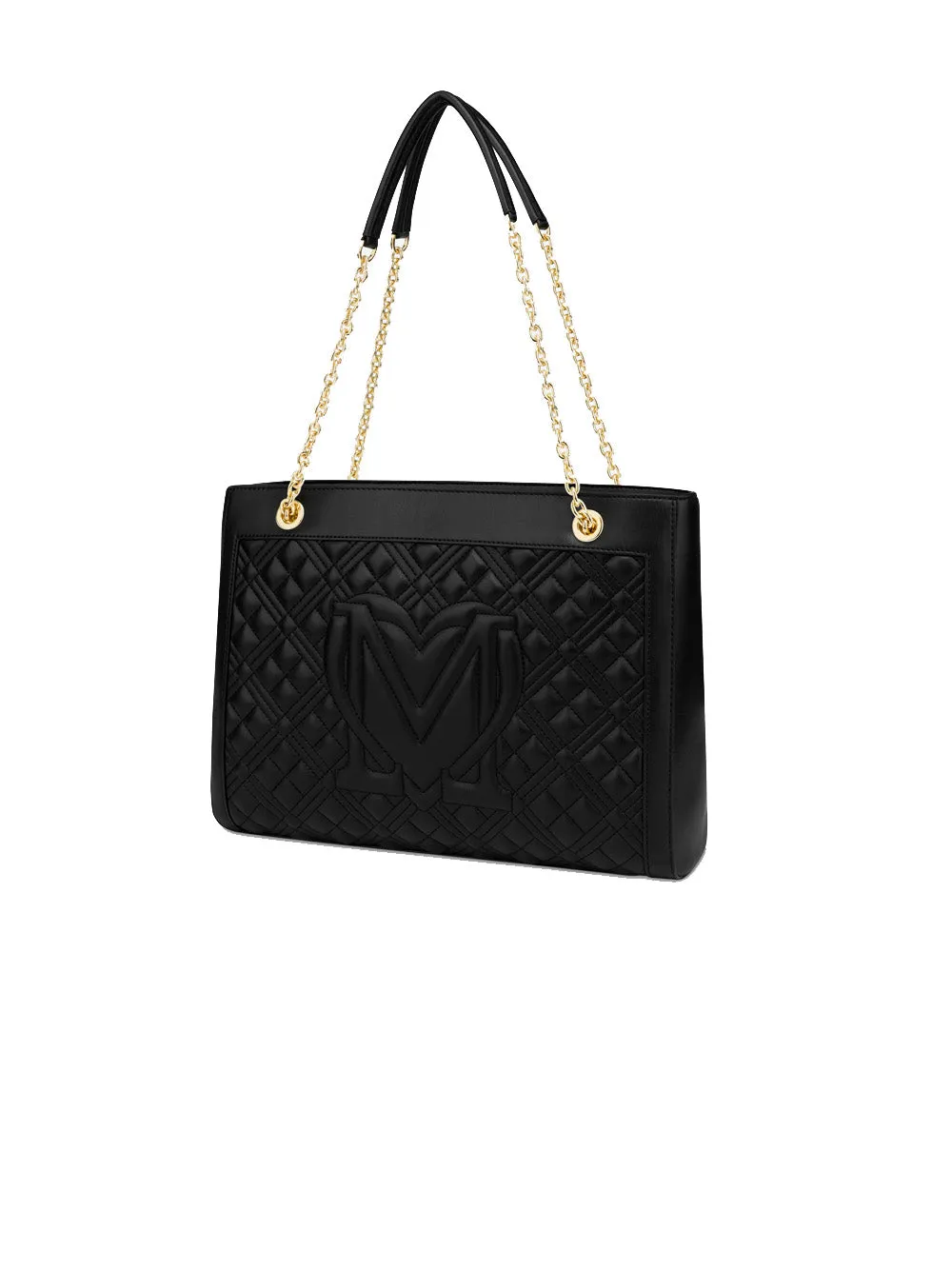 Borsa Quilted Pu - Nero