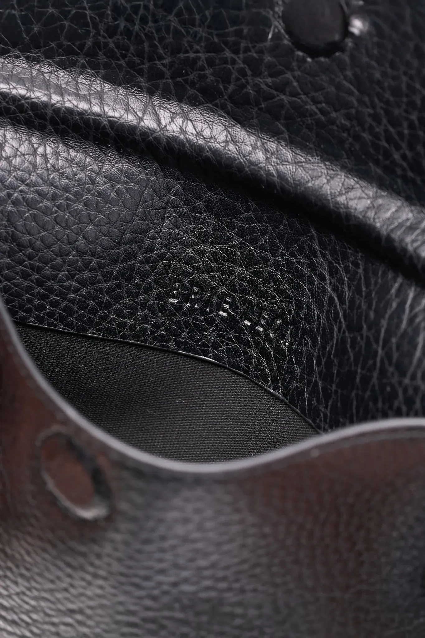 Brie Leon Pocket Bag Black Nappa