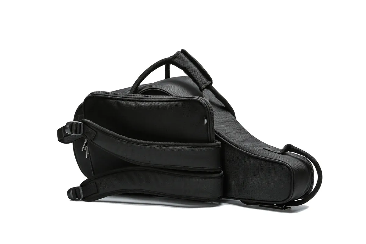 BROPRO Alto saxophone gig bag  - Orchestra Style with black and silver PU - GB700B