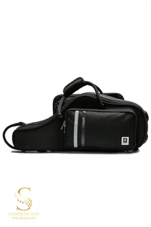 BROPRO Alto saxophone gig bag  - Orchestra Style with black and silver PU - GB700B