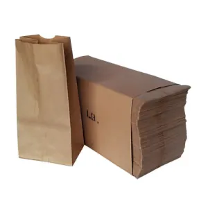 Brown Paper Bag  500 ct Bundle #8 (6" x 4" x 12.5") - Case - 500 Units