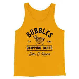 Bubbles Shopping Carts Men/Unisex Tank Top