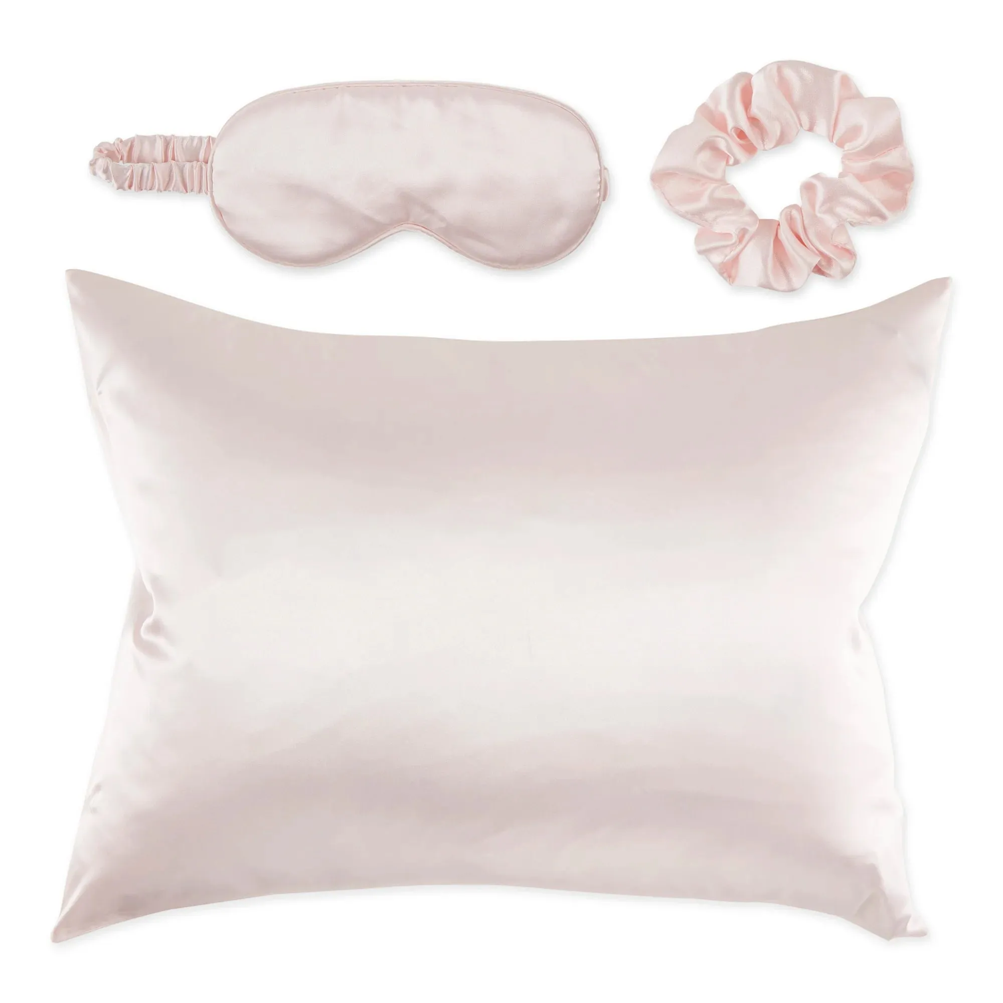 Bucky Satin Sleep Set Pink