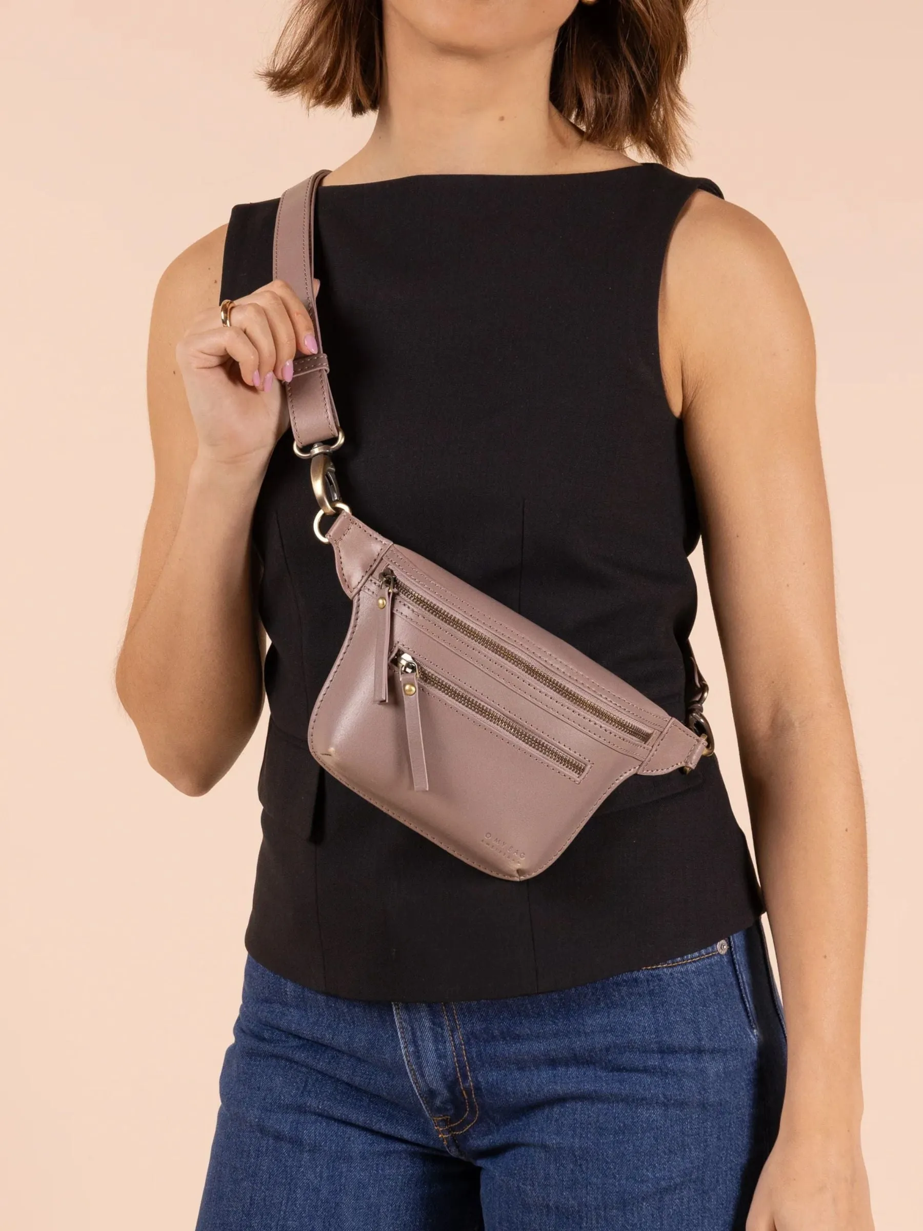 Bum Bag Beck Pale Mauve | O My Bag