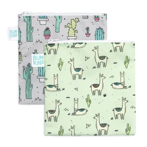 Bumkins Large Reusable Snack Bag 2pk