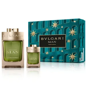 Bvlgari Man Wood Essence Gift Set For Men