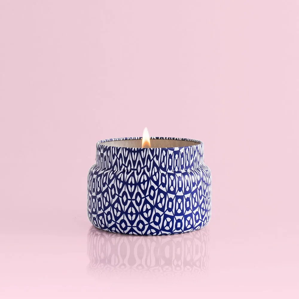 Capri Blue Volcano Blue Printed Travel Tin - 8.5 oz