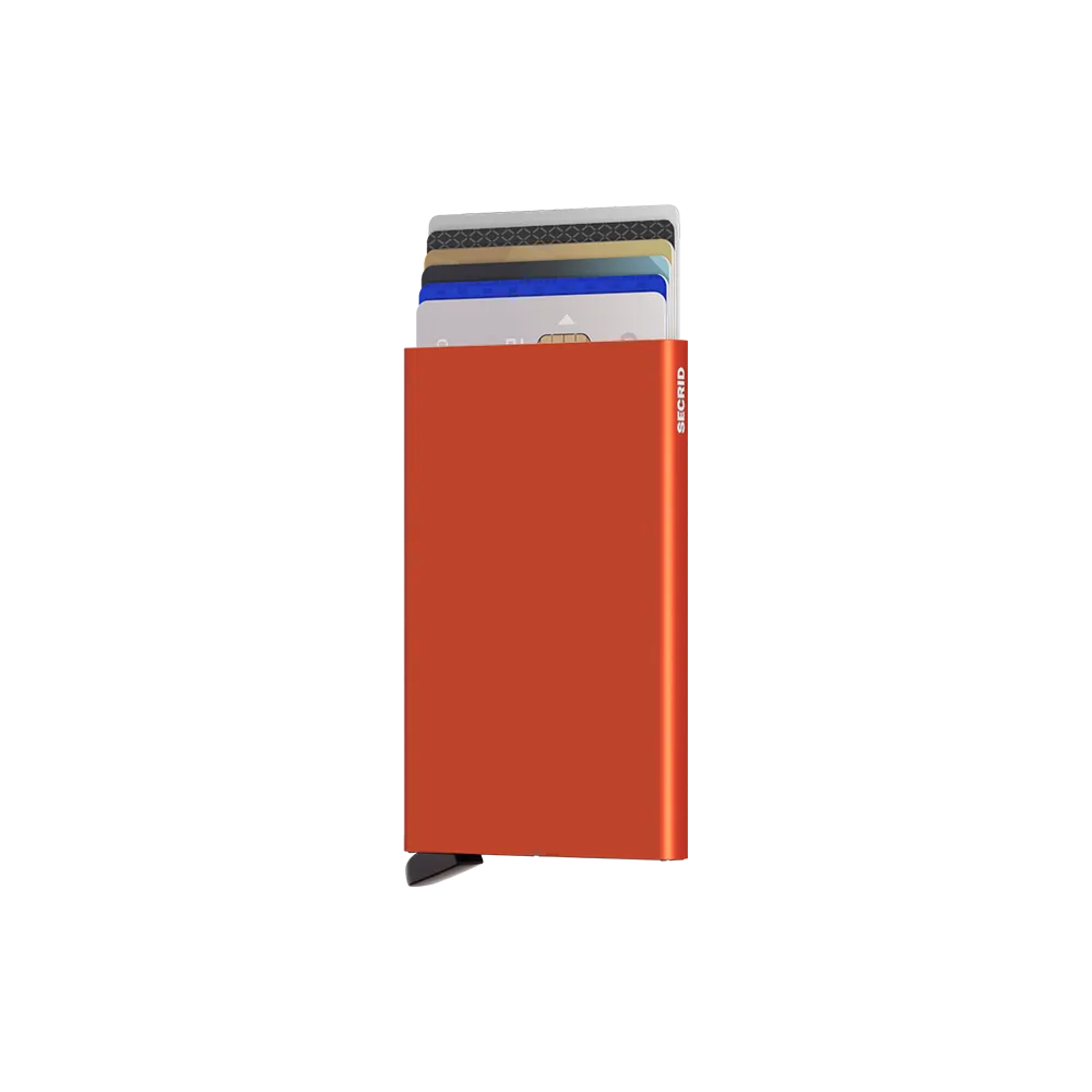 Cardprotector Aluminium Orange