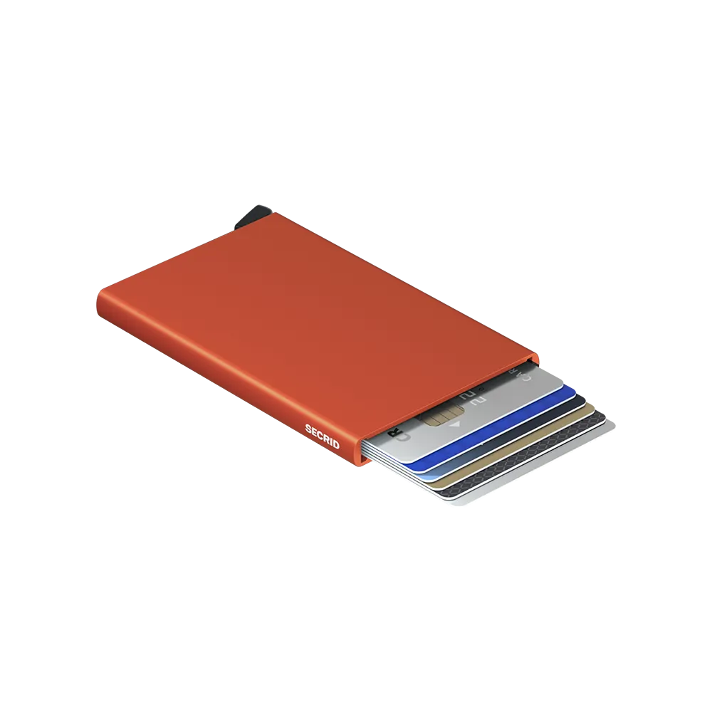 Cardprotector Aluminium Orange
