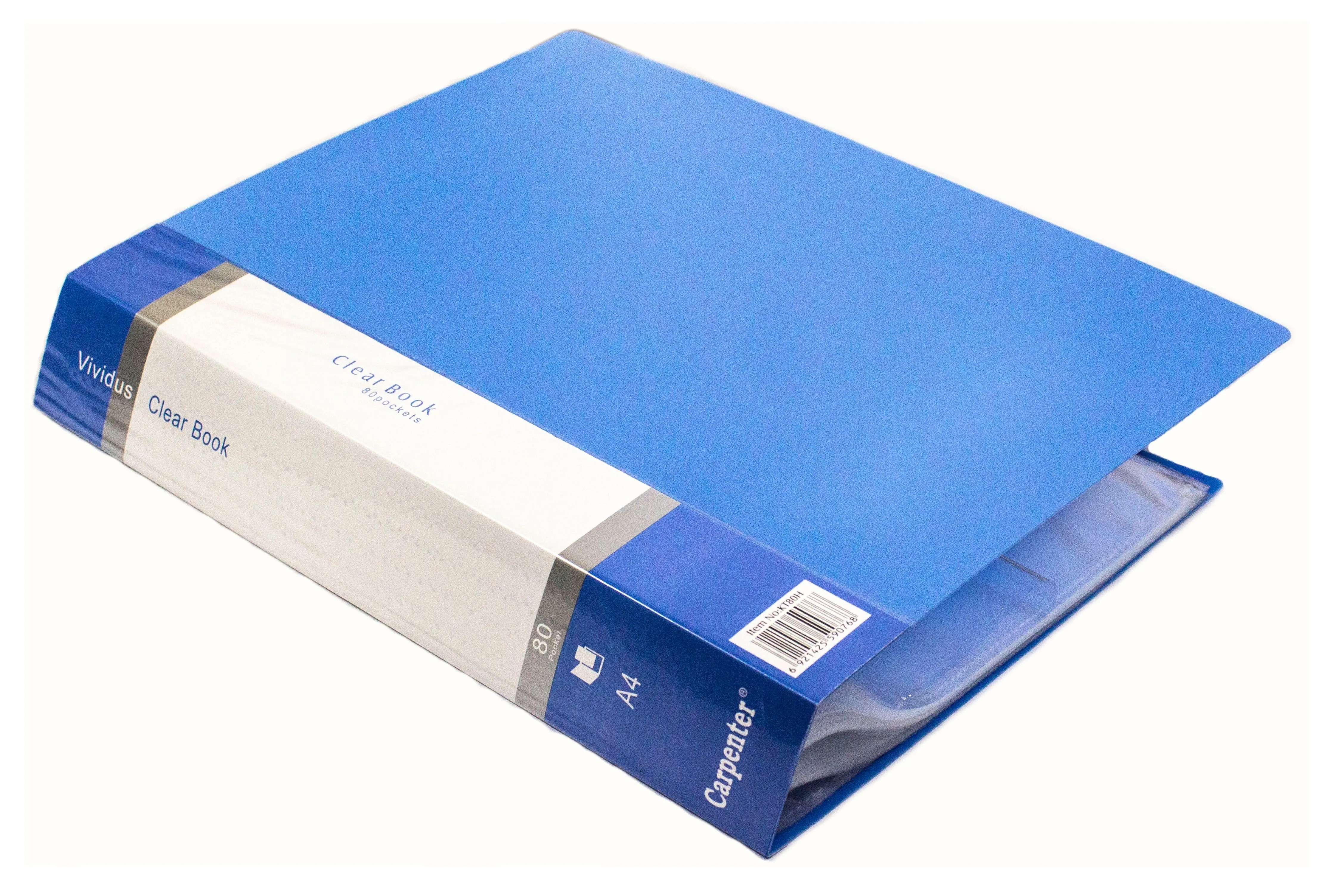 Carpenter Clear Book 80Pockets KT80H A4