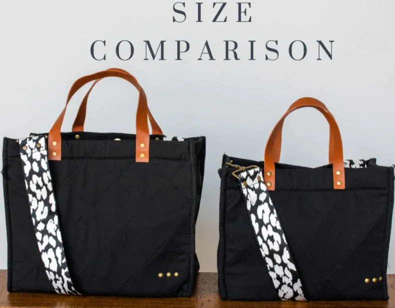 Carrie Crossbody Quilted Tote, Extra Large Size