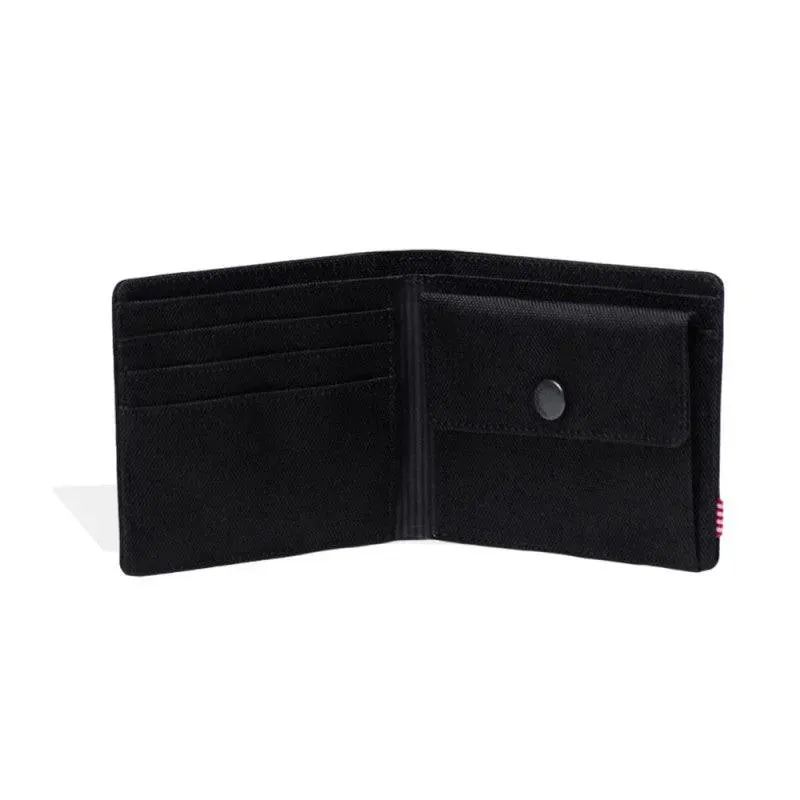 Cartera Herschel Roy Coin Black Tonal