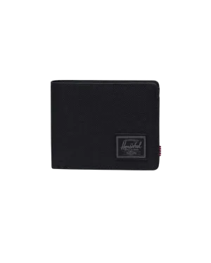 Cartera Herschel Roy Coin Black Tonal