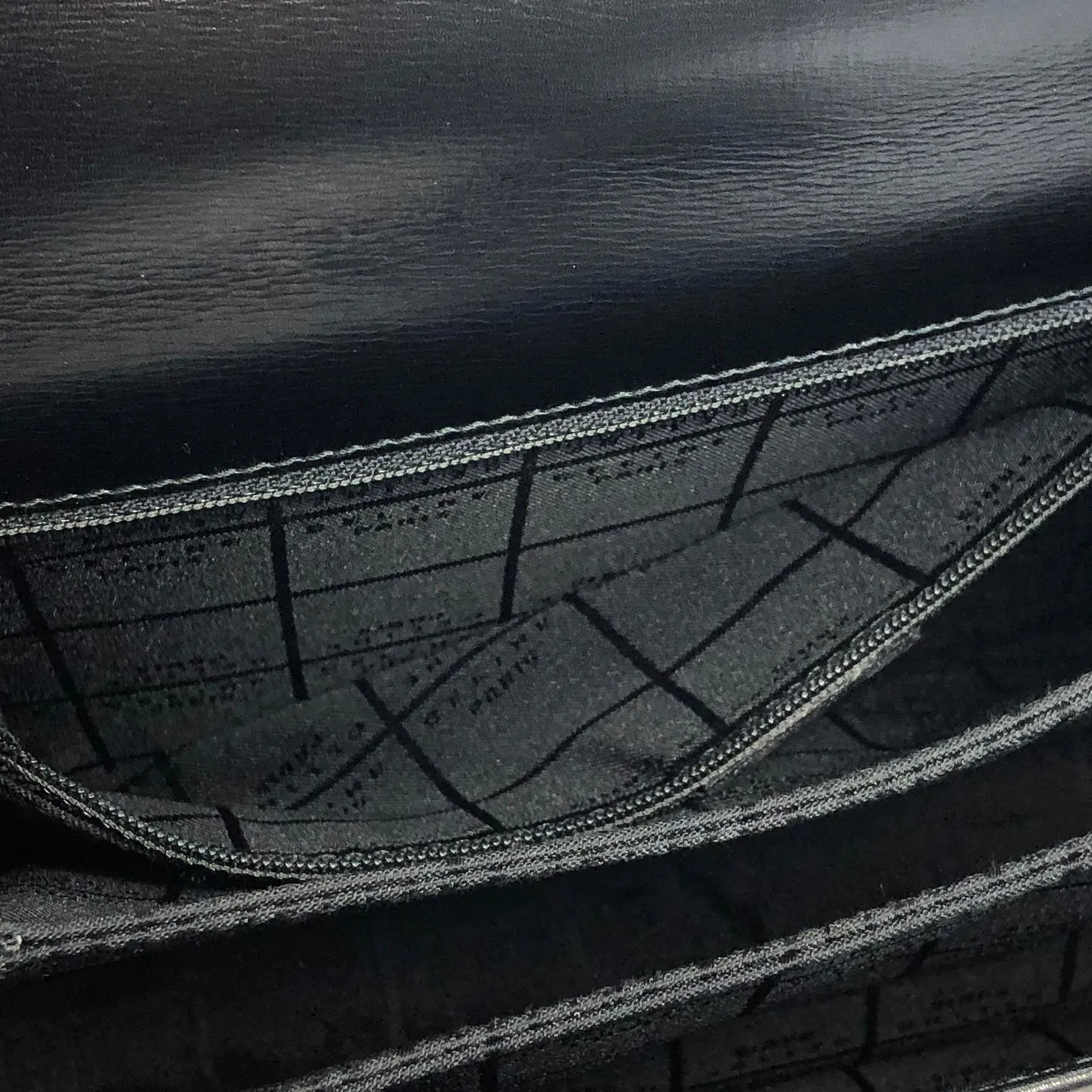 CELINE Horse Carriage Two-way Handbag Crossbody Shoulderbag Black Vintage Old CELINE amcz36