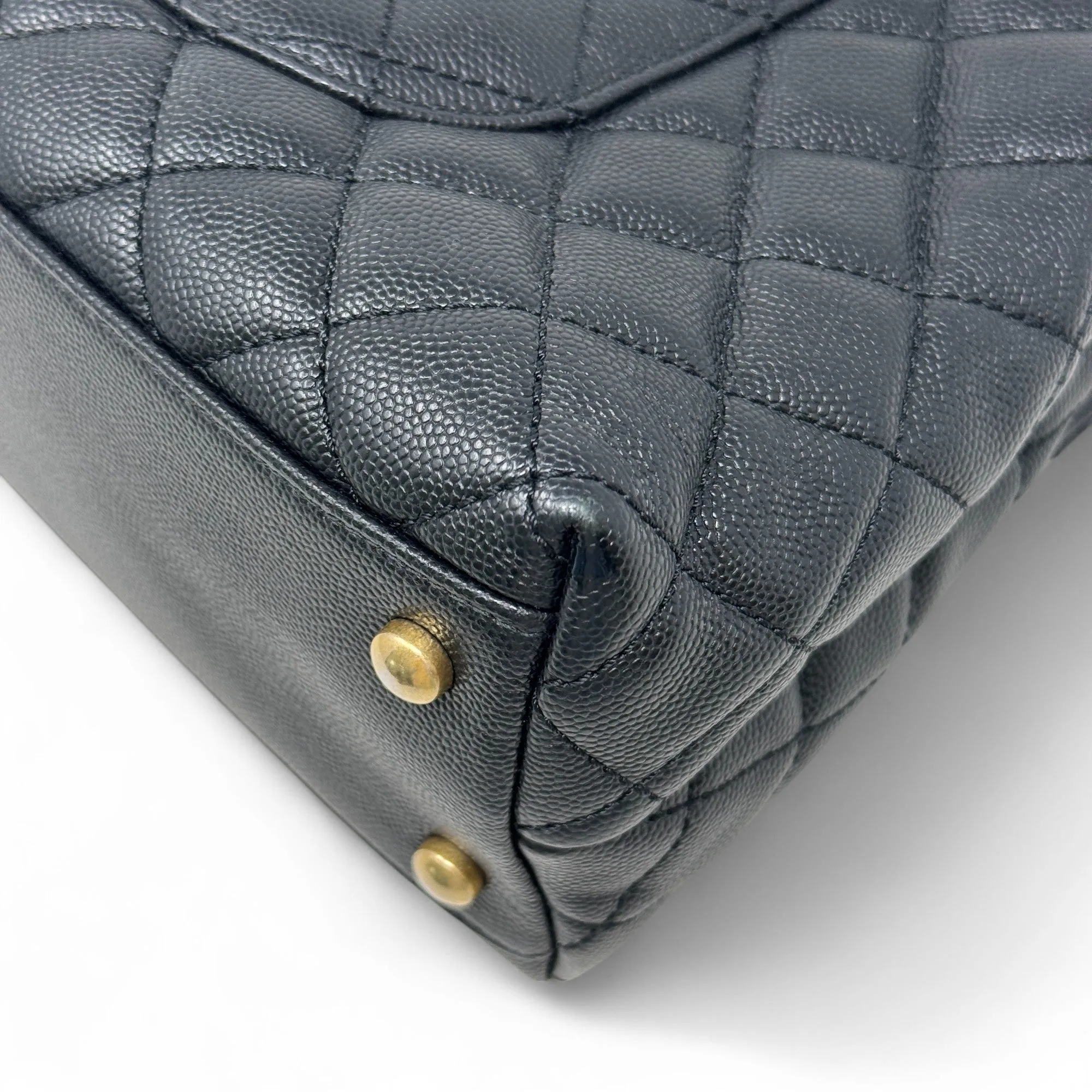 Chanel Black Medium Coco Handle