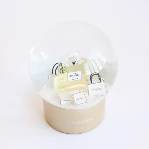 Chanel Snow Globe Perfume Shopping Bag Medium