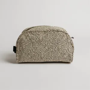 Cheetah Seersucker Traveler Toiletry Bag