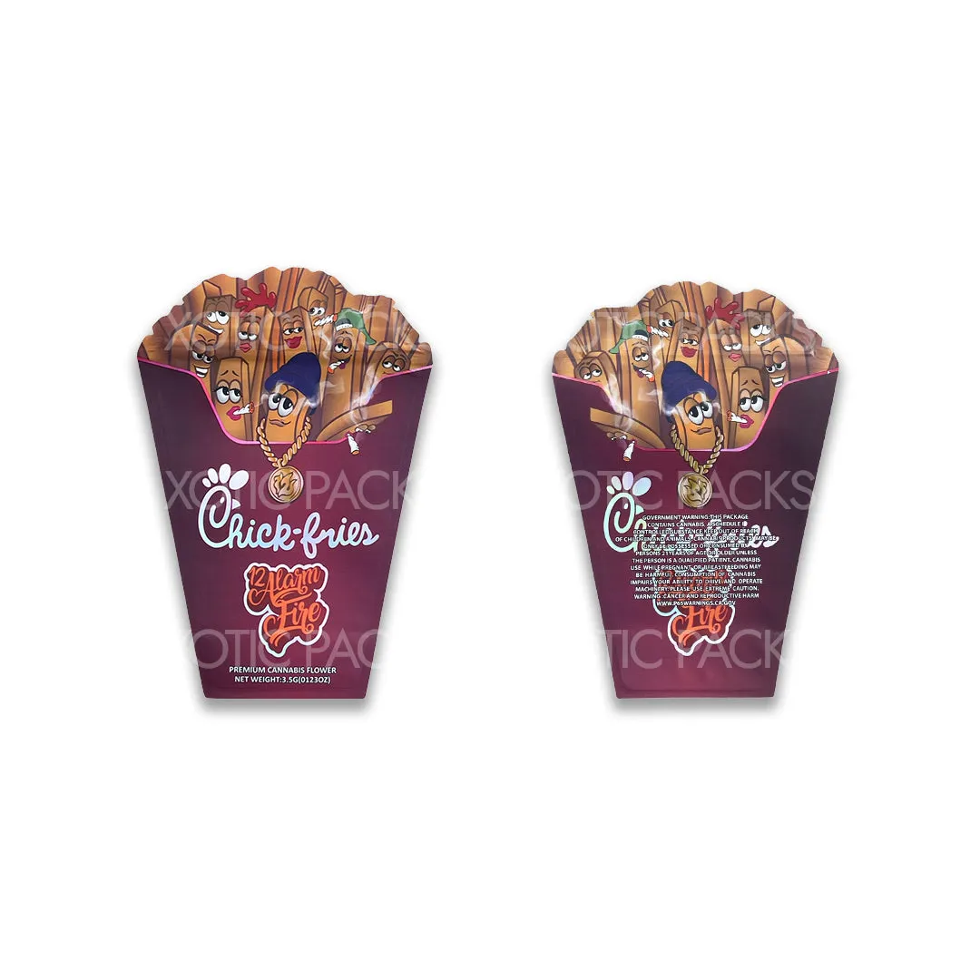 Chick Fries Mylar Bag 3.5 Grams