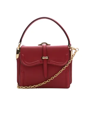 City Calf Belle Top Handle Bag