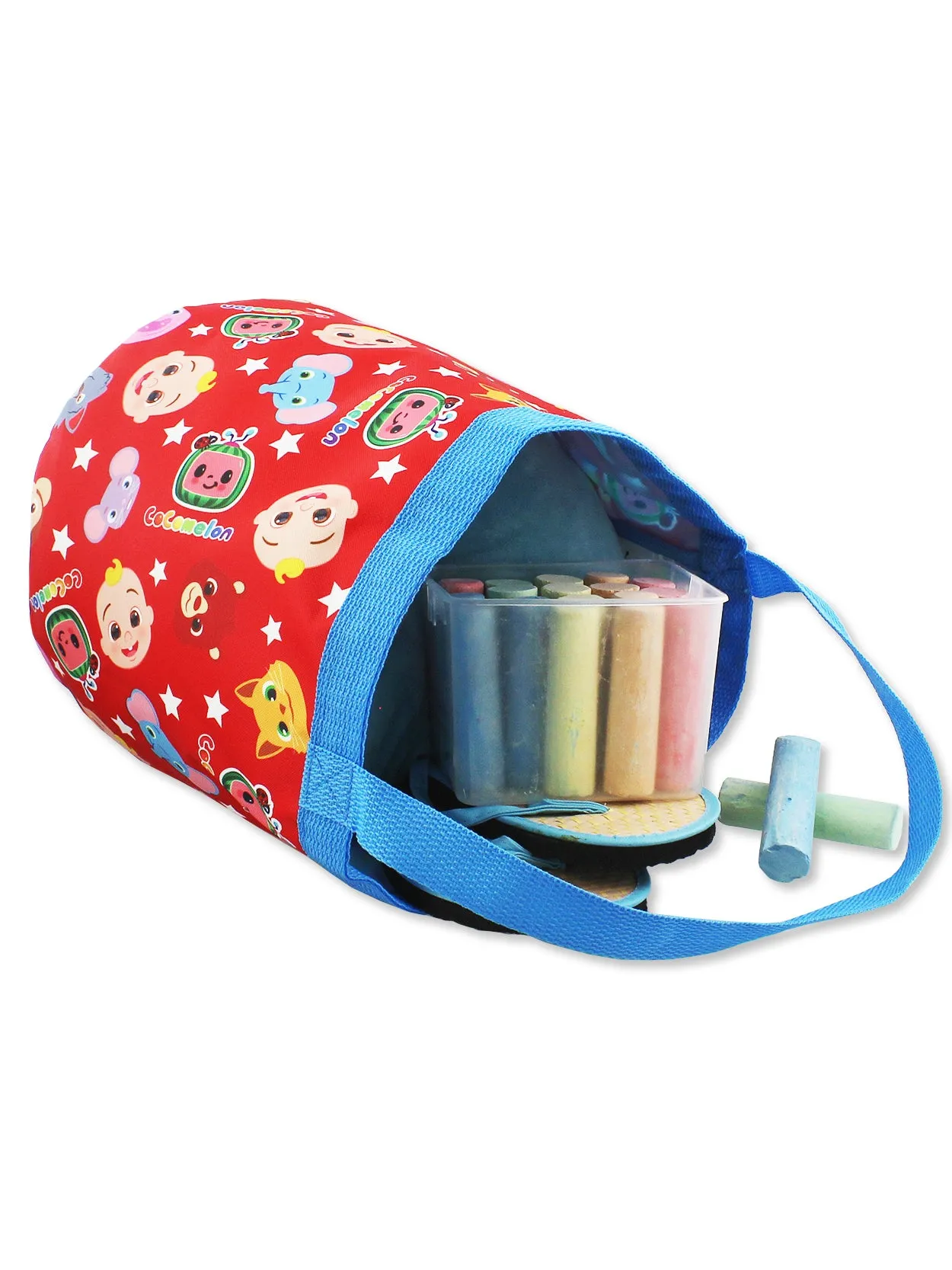Cocomelon Collapsible Nylon Basket Tote Bag