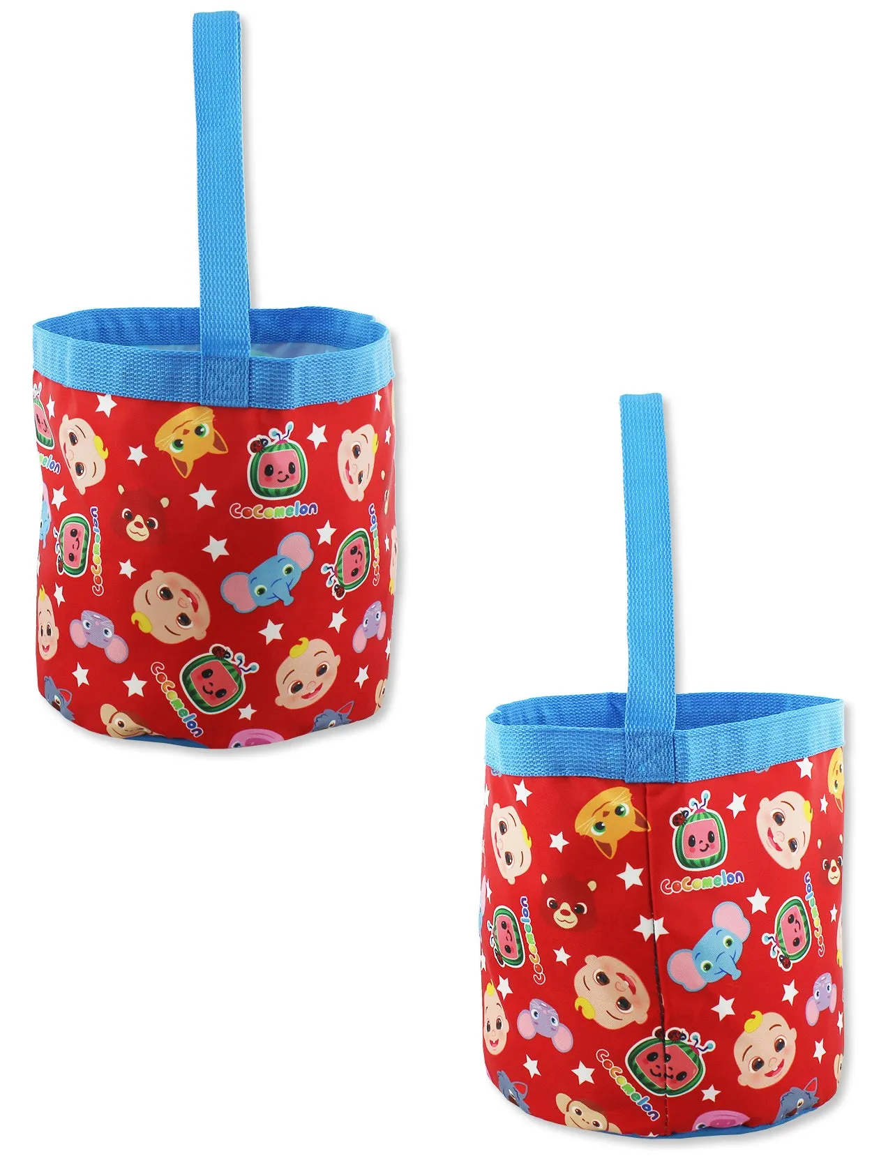 Cocomelon Collapsible Nylon Basket Tote Bag