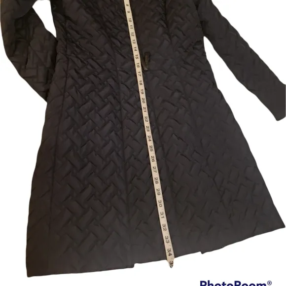 Cole Haan Women's Small Dark Navy Quilted Jacket