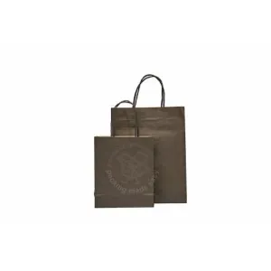 Colored Kraft Paper Bag (Black), 18 x 8 x 22cm (H)