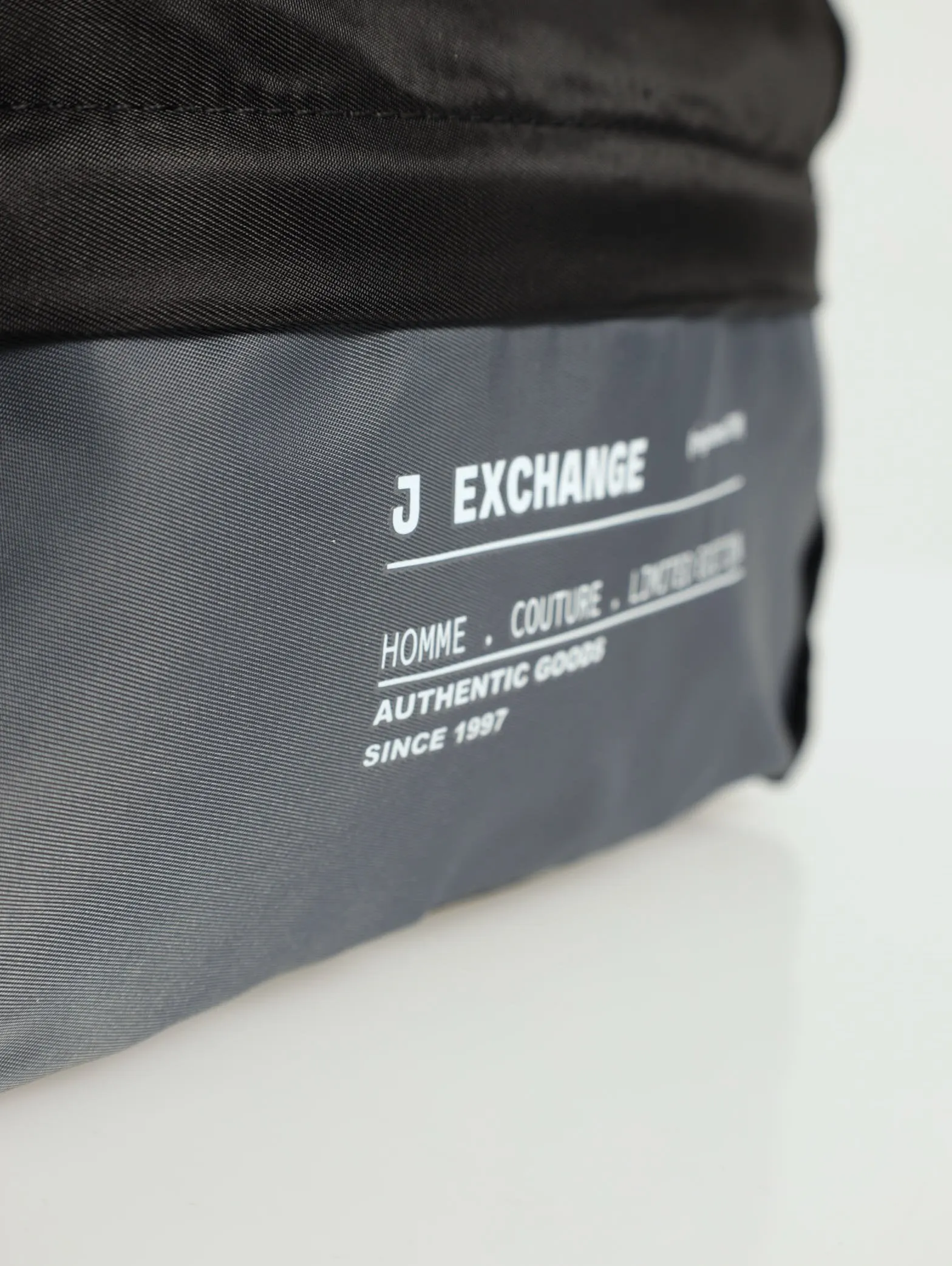 Colour Block Moonbag - Black