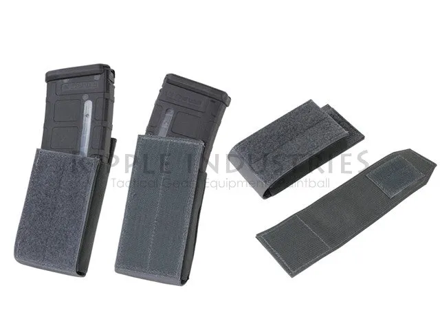 Condor - Black - (Hook Back) QD M4 Mag Pouch (2pk)
