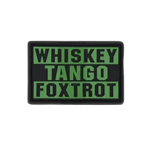 Condor Whiskey Tango Foxtrot PVC Patch