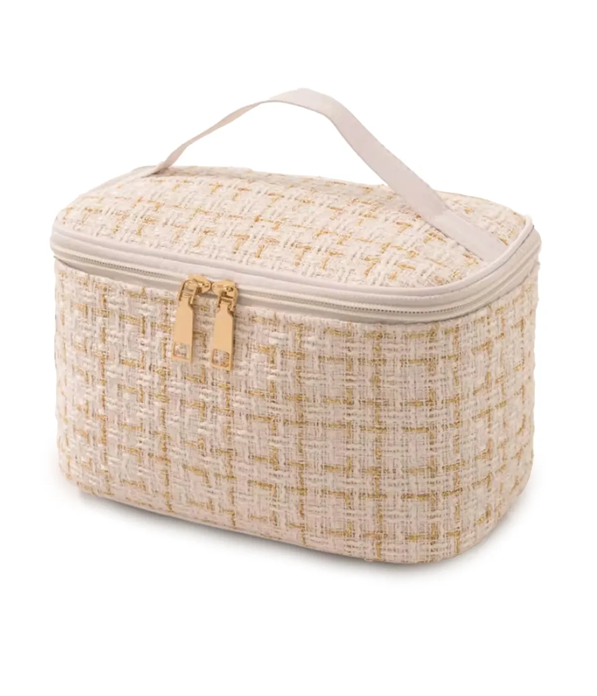 COSMETIC TRAVEL BAG - LATTICE