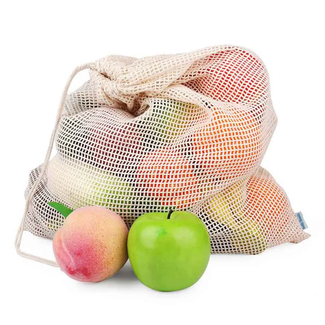 Cotton Produce Bags | Pack of 3