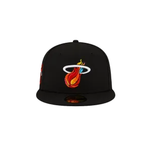 Court Culture Miami Mashup Vol. 2 Ball & Flame Fitted Hat