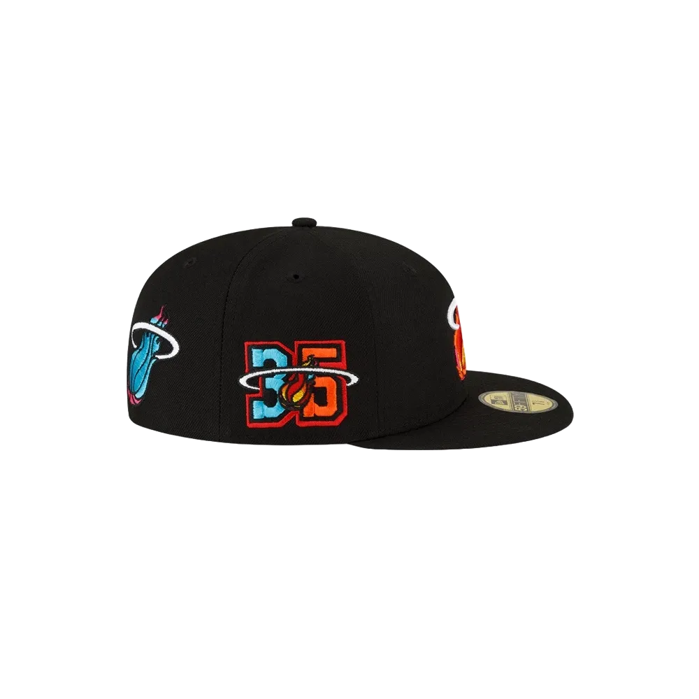 Court Culture Miami Mashup Vol. 2 Ball & Flame Fitted Hat