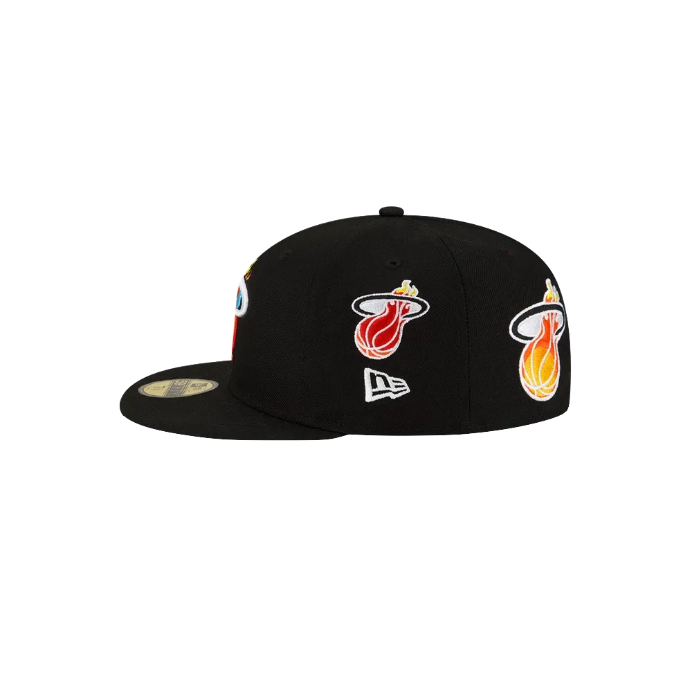 Court Culture Miami Mashup Vol. 2 Ball & Flame Fitted Hat